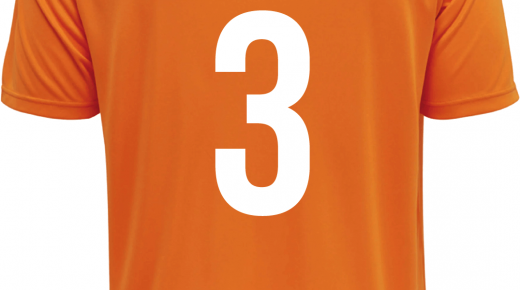 Koszulka meczowa pomarańczowa